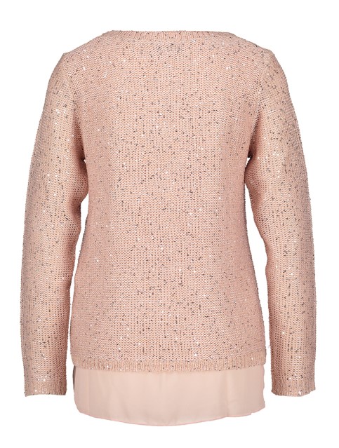 202368 - JOSEPH RIBKOFF SWEATER PINK GLITTER